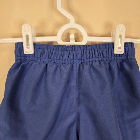Boy's Hanna Andersson Blue Lined Swim Trunks | Size 5 (110) - Picture 4 of 6